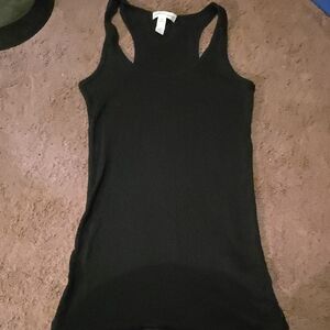 Ambiance Black Racerback Tank Top